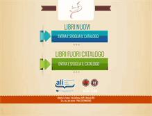 Tablet Screenshot of librerialafenice.it